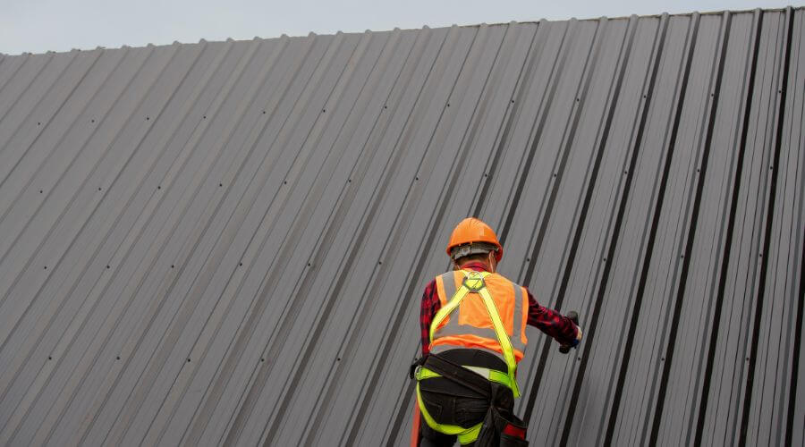 Professional metal roof installation services in Wise, NC
